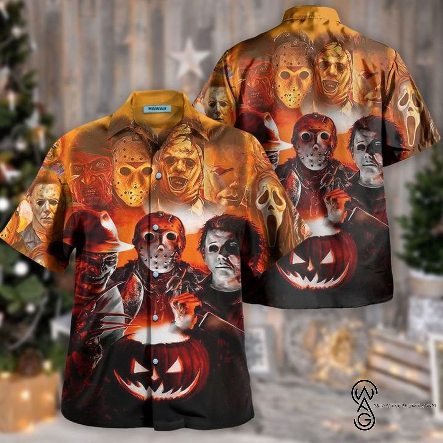 [Top Trending] Just The Tip I Promise Horror Movie Halloween Casual Summer Beach Full Printing Hawaiian Shirt